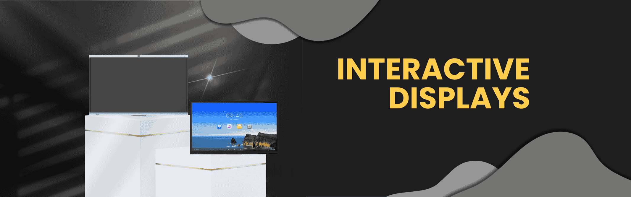 interactive whiteboard displays