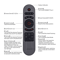 Obsbot Tiny 2 Smart Remote Control | Distributor