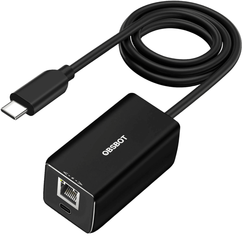 Obsbot Tail Air USB-C To Ethernet Adapter | Distributor Obsbot Tail Air USB-C To Ethernet Adapter | Distributor
