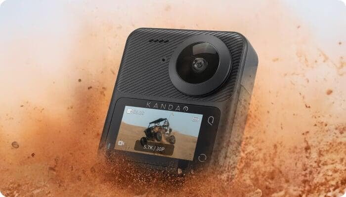 360 degree action camera